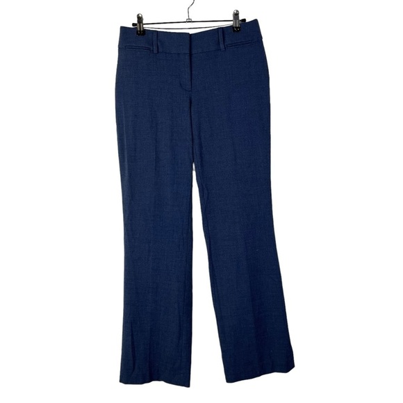 Ann Taylor LOFT Blue Julie Bootcut Trouser Pants 0 - Picture 1 of 4